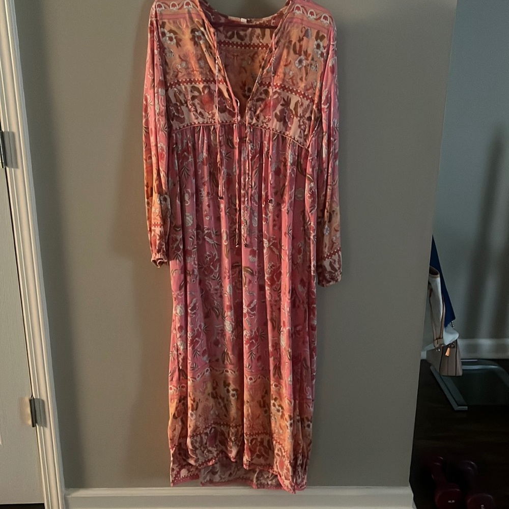 Boho dress, great for fall.